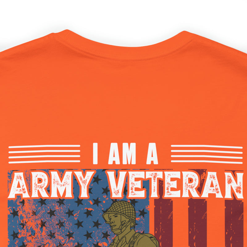 Veteran's Wit and Skill: Military T-Shirt - 'I Am an Army Veteran, I Can Fix Stupid But It's Gonna Hurt