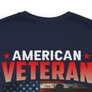 Honored Comrades: Military Design T-Shirt - Walking beside American Veterans with Pride