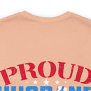 Supportive Spouse: Proud Husband of an Awesome and Sexy Veteran T-Shirt, A Proud Gift from Her