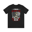 Maternal Navy Pride: 'Proud US Navy Mom' Military Design T-Shirt