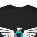 Spreading Wings of Awareness: PTSD Awareness Eagle Design Cotton T-Shirt