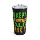 Preserving Freedom: Military Design Tumbler - 20oz