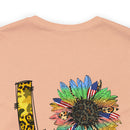 Love & Honor: Military Design T-Shirt Celebrating Unity and Courage