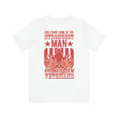 Divinely Honored: Military Design T-Shirt - 'God Found Some of the Strongest Men and Made Them Veterans