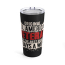 All-American Veteran's Pride: 20oz Military Design Tumbler, Premium Quality, 7 Days a Week