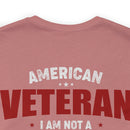 American Veteran: Walking Beside Heroes T-Shirt with Military Design - Honoring the Few
