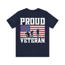Proud Veteran: Military Design T-Shirt Honoring Courage and Dedication