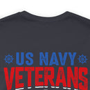 Legendary Grandpas: US Navy Veterans Military Design T-Shirt