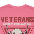 Ever Ready Veterans: Waiting Until Required - Military Design T-Shirt