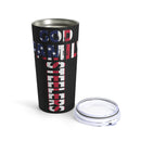 God, Family, Steelers - 20oz Military Design Tumbler: Show Your Proud Allegiance