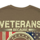 Veterans: American Heroes - Military Design T-Shirt for Patriotism and Appreciation