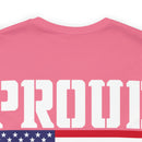 Proud Veteran: Military Design T-Shirt Honoring Courage and Dedication