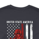 Honoring All Who Served: United States America Veteran's Day - Military Design T-Shirt