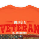Proud Veteran, Priceless Grandpa: Military Design T-Shirt Celebrating Family and Service