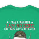 Warrior's Resolve: Military Design T-Shirt - 'I Was a Warrior, Not a Hero, But Served with a Few - Defeat is Not an Option, Quitting is Never an Option - Proud Veteran of the One Percent, Guardians of our Nation's Freedom