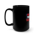 The Legendary Veteran: 15oz Military Design Black Mug - Celebrate the Heroic Fatherly Legacy!