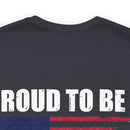 Pride in Unity: 'Proud to be a Military Family' Military Design T-Shirt