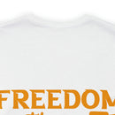 Patriotic Tribute: 'Freedom is Not Free, Thank a Veteran' Military Design T-Shirt