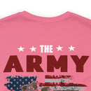 Noble Defenders: Military Design T-Shirt Celebrating the Army's Honor and Bravery