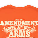 Defending My Family: 2nd Amendment Military Design T-Shirt