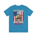 Veteran's Girl: Keep Back 200 Feet - Military Design T-Shirt with Attitude and Pride
