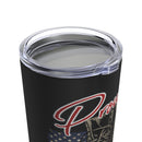 Proud Veteran - 20oz Military Design Tumbler: 'Honoring Service and Sacrifice' - Black Background