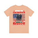 Remembering Sacrifice, Honoring Service: Military T-Shirt with Inspiring Design
