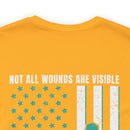Veteran PTSD Not All Wounds Are Visible Soft cotton T-Shirt