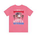 Taken by a Sexy US Veteran: Military Design T-Shirt Celebrating Love and Patriotism