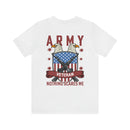 Army Veteran: Nothing Scares Me Military Design T-Shirt
