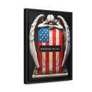 Guardian’s Grief” Framed Canvas