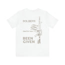 Intelligent Valor: Military Design T-Shirt Celebrating Adaptive Decision-Making