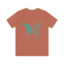 Resilient Wings: 'I AM THE Storm' PTSD Design Butterfly T-Shirt