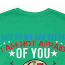 Unshakable Resolve: Military Design T-Shirt - Fearless in the Face of Adversity