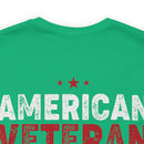 American Veteran: Made in USA, Served with Honor - Military Design T-Shirt for True Patriots