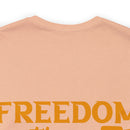 Patriotic Tribute: 'Freedom is Not Free, Thank a Veteran' Military Design T-Shirt