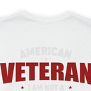 American Veteran: Walking Beside Heroes T-Shirt with Military Design - Honoring the Few