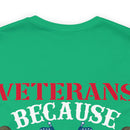Veterans: American Heroes in Action - Military Design T-Shirt Embracing Courage and Patriotism