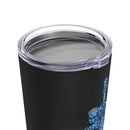 Freedom Is Never Free 20oz Military Design Tumbler - Black Background