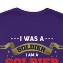 Forever a Soldier: Military Design T-Shirt Honoring Service and Dedication