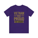 Proud Vietnam War Veteran: Military Design T-Shirt Commemorating Courage and Sacrifice