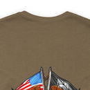 Remembering Our Heroes: Military T-Shirt with 'You Are Not Forgotten - POW MIA' Design