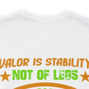Soul of Valor: Military Design T-Shirt for Courageous Warriors