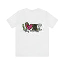 Love My Veteran: Military Design T-Shirt - A Heartfelt Tribute to Service and Sacrifice