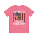 Veteran's Wit and Skill: Military T-Shirt - 'I Am an Army Veteran, I Can Fix Stupid But It's Gonna Hurt