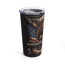 Guardian’s Creed Skull & Flag Emblem Tumbler - 20oz