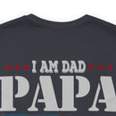 Dad, Papa, Veteran T-Shirt: Fearless and Unstoppable Military Design