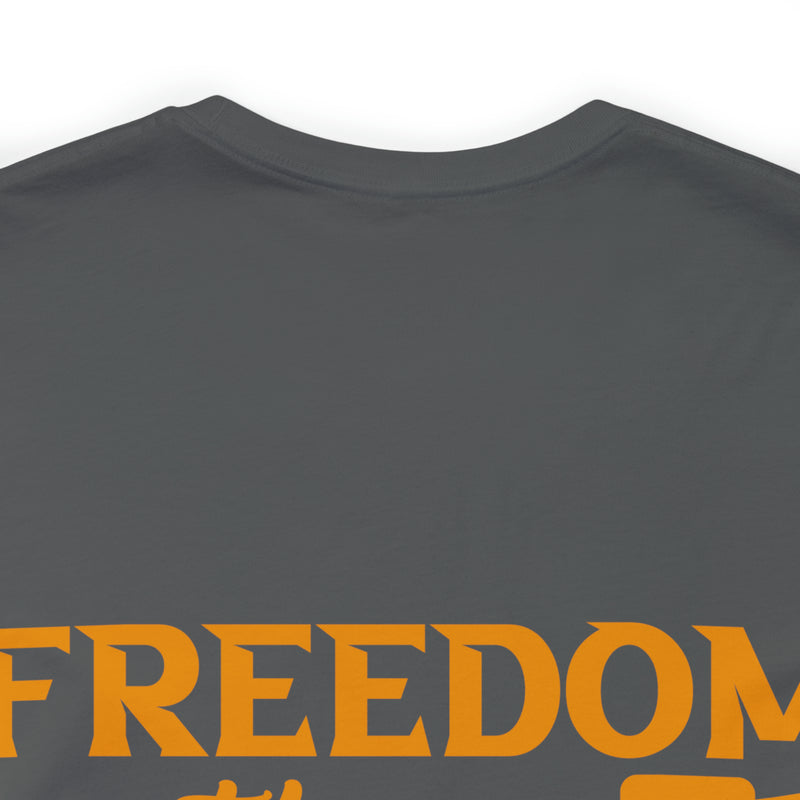 Patriotic Tribute: 'Freedom is Not Free, Thank a Veteran' Military Design T-Shirt