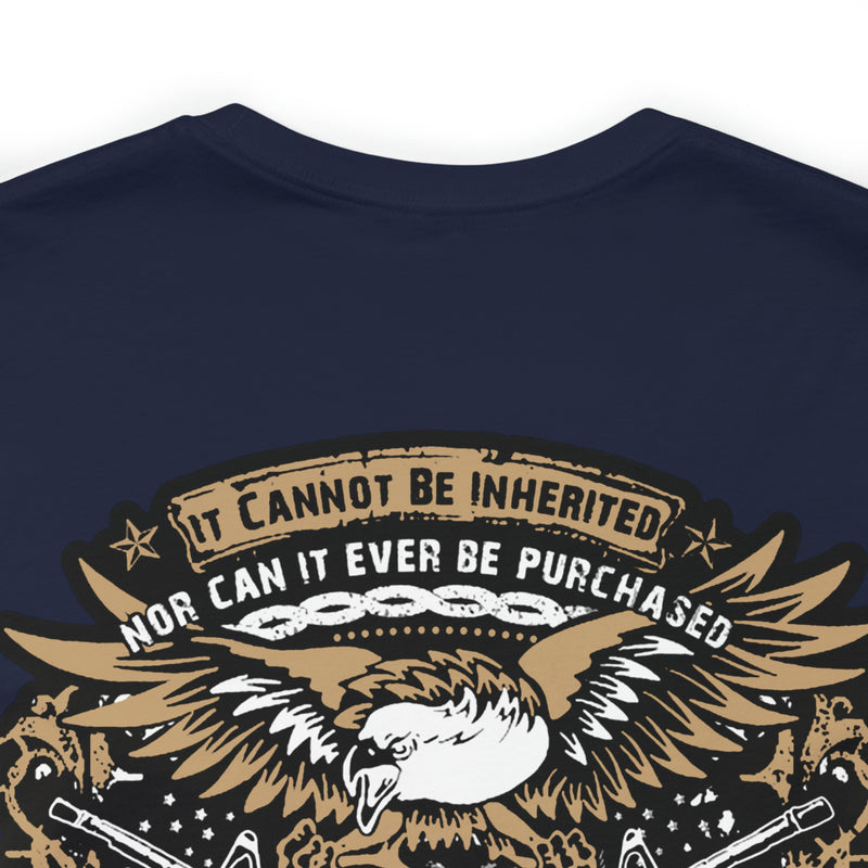 Proudly Served: Military T-Shirt with 'Army Veteran' Design