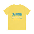 PTSD Awareness Cotton T-Shirt, Not All Wounds Are Visible Design